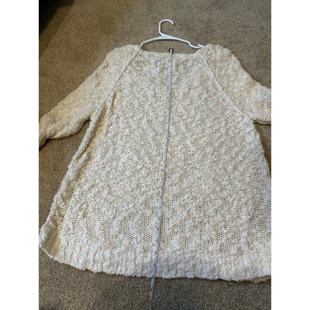 Abercrombie Women's Baggy Cable Knit Pullover Sweater - L - Picture 6 of 7